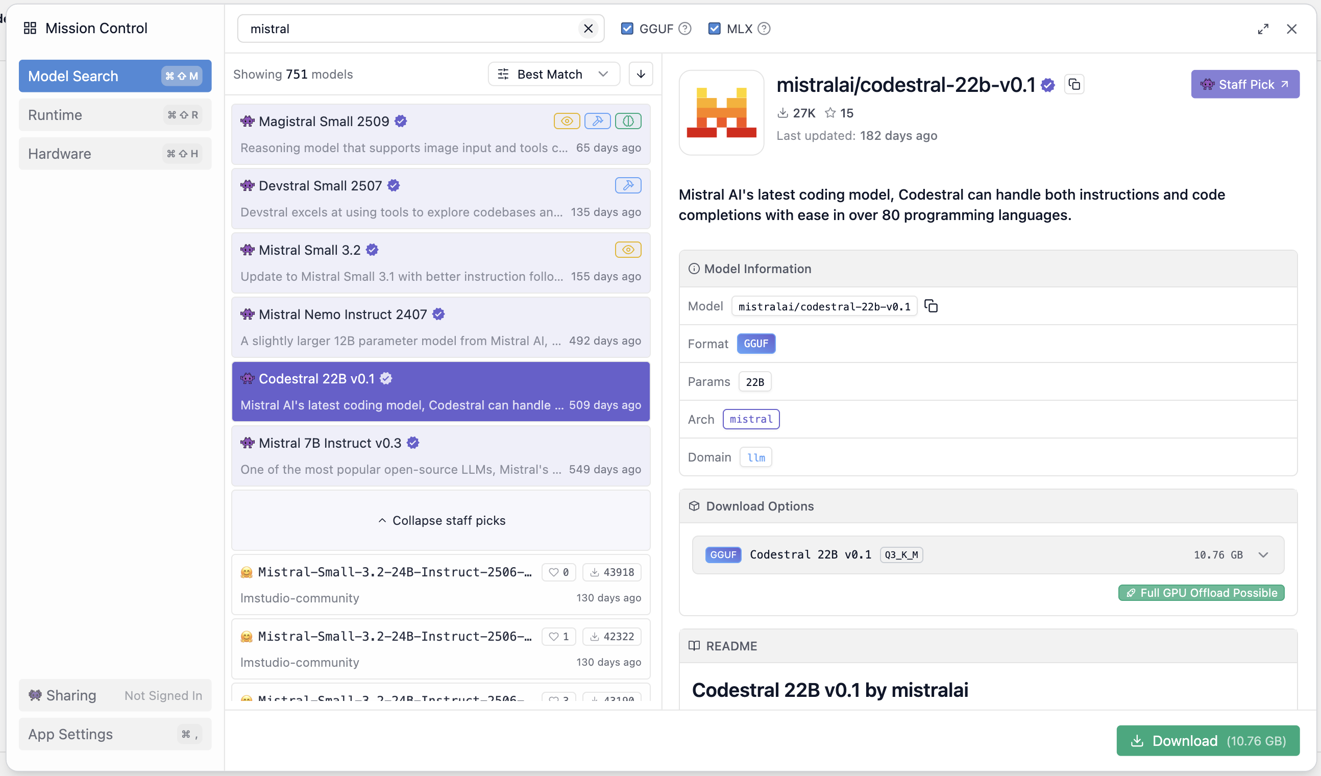 LM Studio Model Search